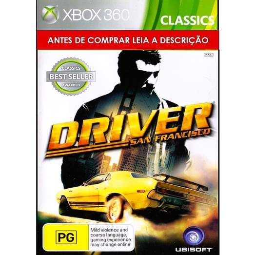 Jogos xbox 360 driver san francisco