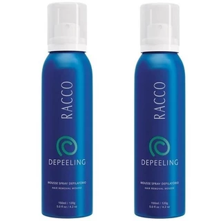 Kit 2 Mousse Depilatorio Depeeling 150ml Creme Racco