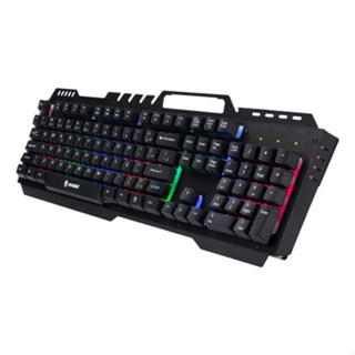Teclado Gamer Evolut Kaos Eg-210 Suporte Para Smartphone Celular Qwerty Português Brasil Metaliza