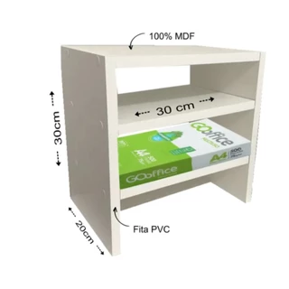 Escaninho organizador mesa documentos home office