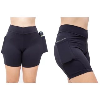 Short C/ Bolso Para Corrida, Caminhada Academia Feminino Compresão