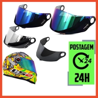 Viseira Para Capacete Gt Fw3 Ls2 Ff358 Helt Strada Tex Mormaii em Oferta na Shopee