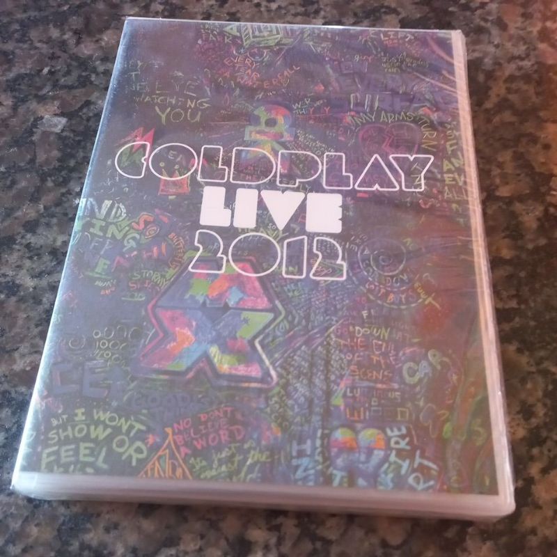 Dvd + Cd Coldplay Live 2012 Lacrado Shopee Brasil