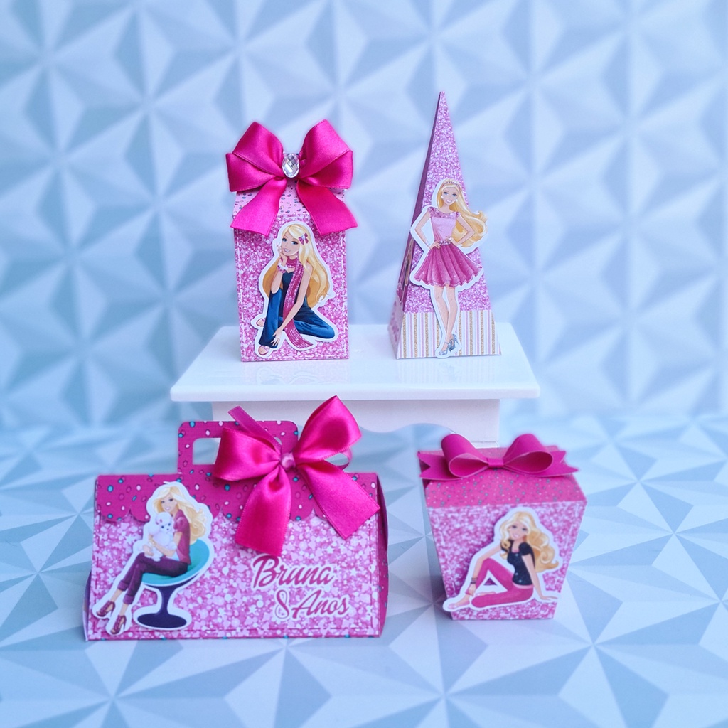 Kit 30 lembrancinha de aniversario personalizado da BARBIE | Shopee Brasil