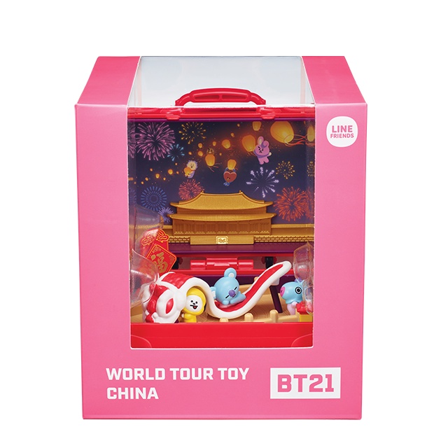bt21 world tour toy (7types/brazil ,korea, usa, uk, france, japan