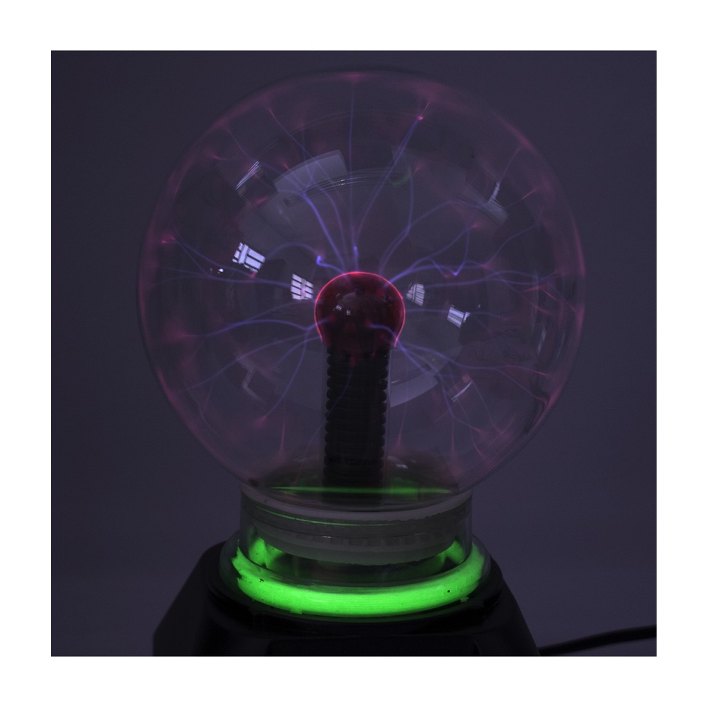 Luminária Decorativa Globo de Plasma 22x12x12 cm Shopee Brasil