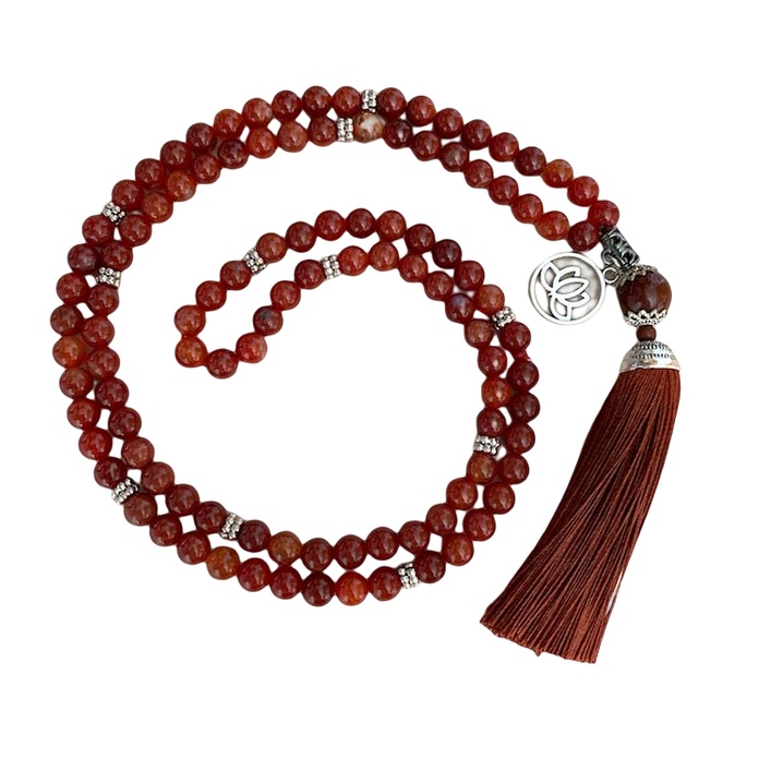 Rosewood Meditation Mala Prayer Beads