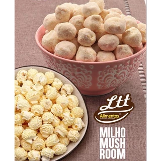 Milho De Pipoca Mushroom Para Receitas Gourmet Pipocas Doces e Salgadas Ltt Alimentos 2kg