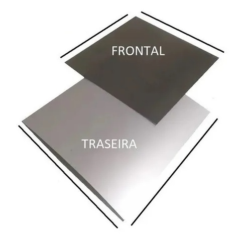 Kit Película Polarizada + Prateada 10x10cm - Reparo Display