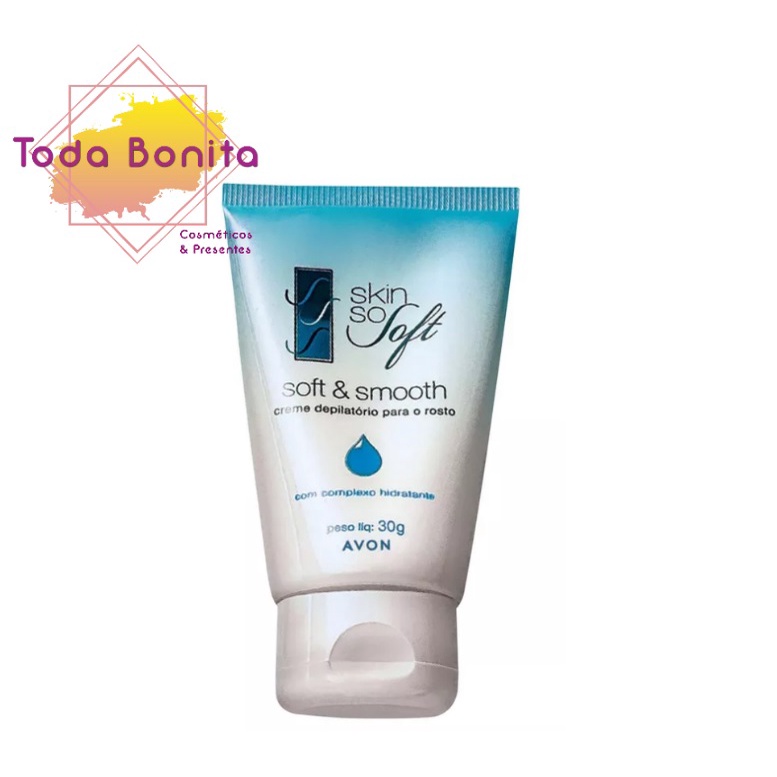 Creme Depilatório para o Rosto [Skin So Soft - Avon]