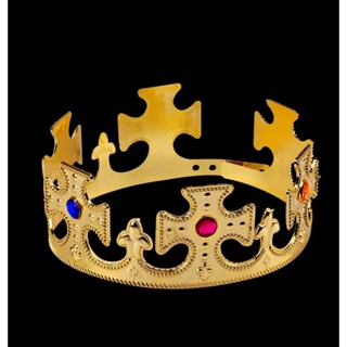 10 Coroa de Rei Rainha Principe Princesa Ajustavel Festa Princesas Lembrancinha Infantil Fantasia Cosplay