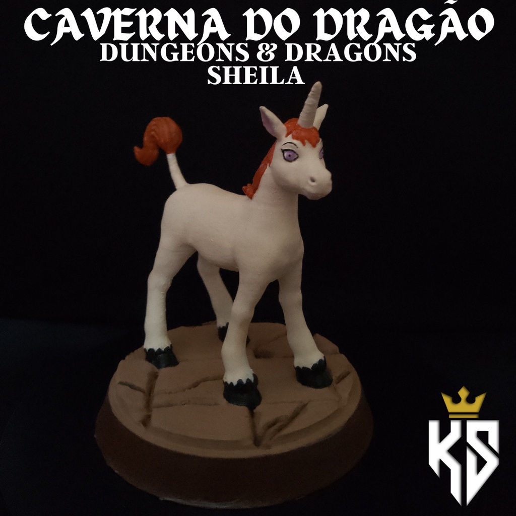 Uni, Caverna do Dragão! Action Figure! (Decoração, Colecionável ...