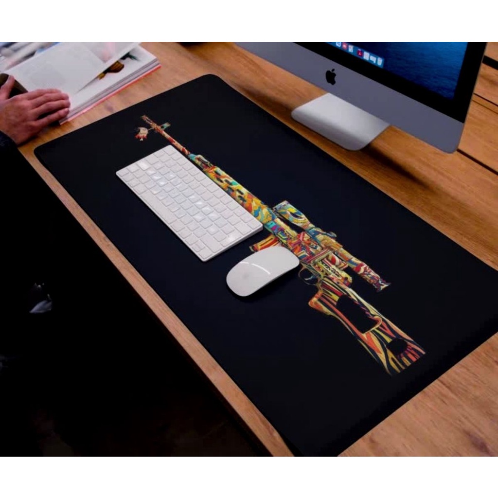 Mouse Pad Grande para Jogos, Games, Escritório 70x35