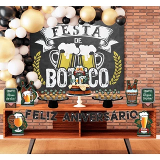 Kit Festa Fácil Festa De Boteco - Decoração De Comemoração