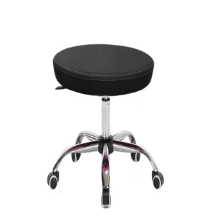 Mocho Banqueta Com Base Rodinhas Silicone Tatuador Estética