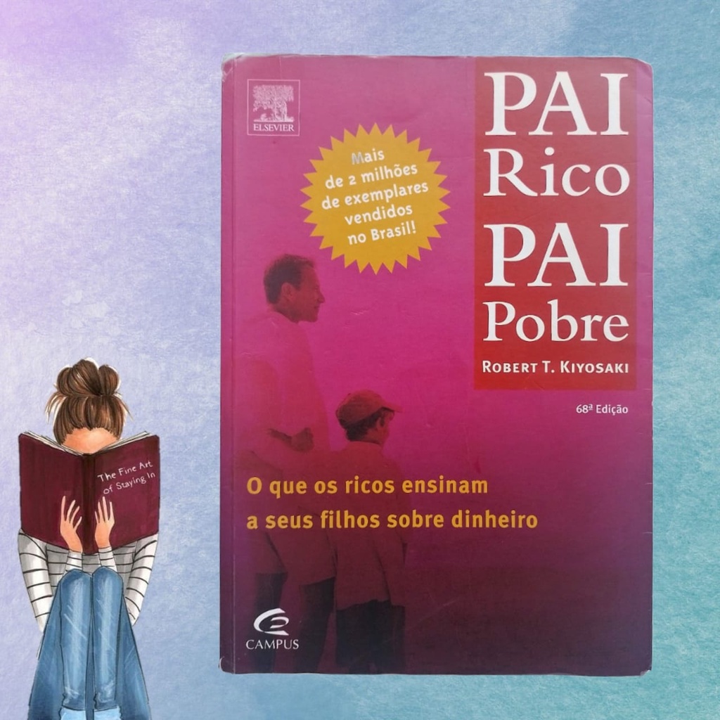 Livro - Pai Rico Pai Pobre | Shopee Brasil