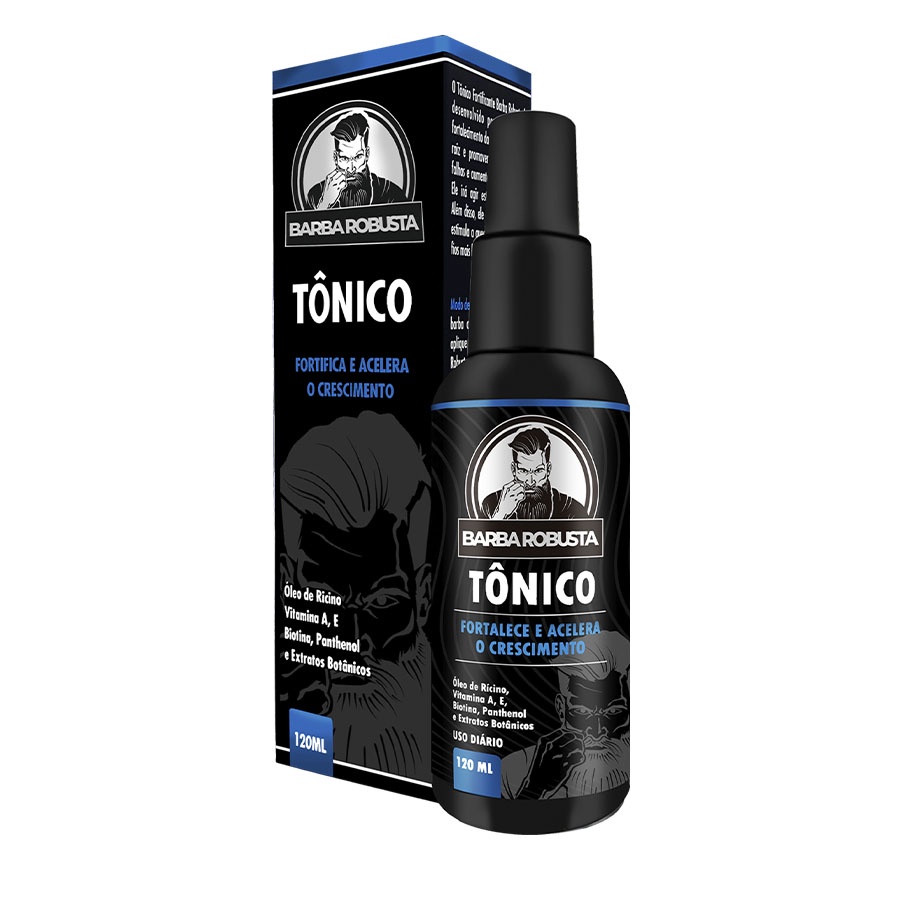 Produto para crescer barba tônico crescimento barba robusta