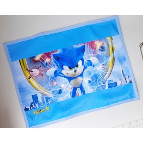 Jogo Americano Personalizado - Festa Sonic