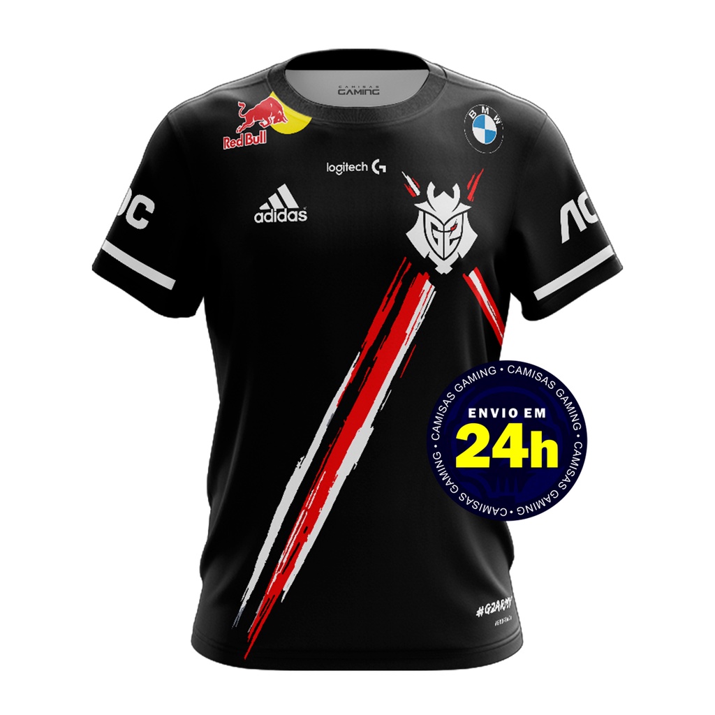 Uniforme G2 ESPORTS 2021 | Envio em 24h!