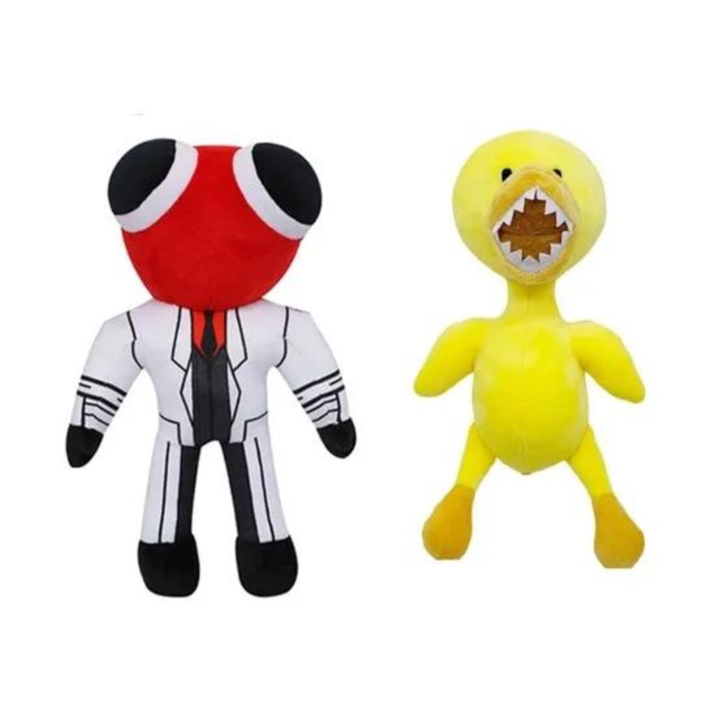 Pato Yellow Rainbow Friends Pelúcia Pronta entrega - Mega Toys São