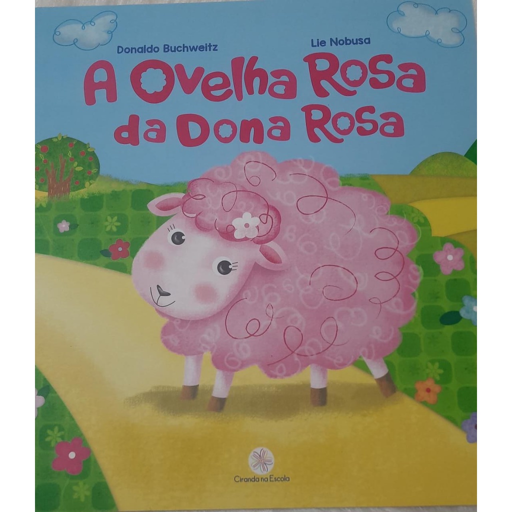 Livro Infantil A Ovelha Rosa da Dona Rosa | Shopee Brasil