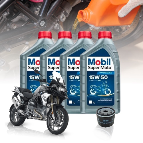 KIT TAGLIANDO 4 LT OLIO CASTROL POWER 1 15W50 FILTRO BMW R GS 1100 1998 1999 - Foto 3