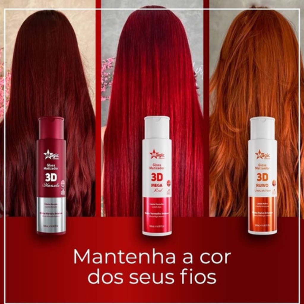 MATIZADOR MAGIC COLOR (RUIVOS) | Shopee Brasil
