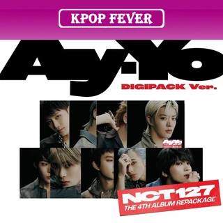 NCT 127 AY-YO 4o DIGIPACK REPACKAGE Álbum ver . BOOKLET Seled PHOTOCARD