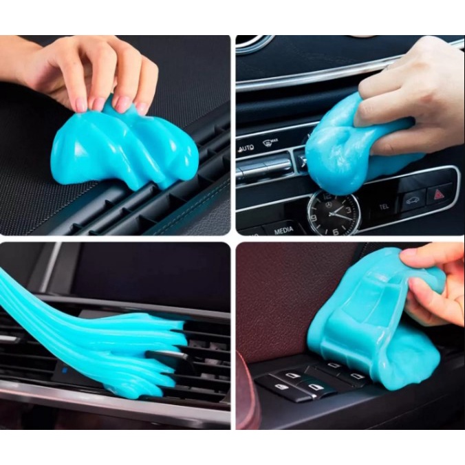 Gel Mágico de Limpeza Automotiva Remoção de Poeira para Saída de Ar