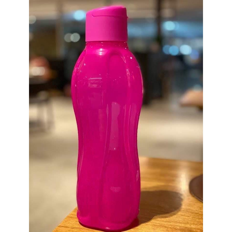 Garrafa Tupperware Eco Tupper Plus 1 litro Rosa Neon | Shopee Brasil