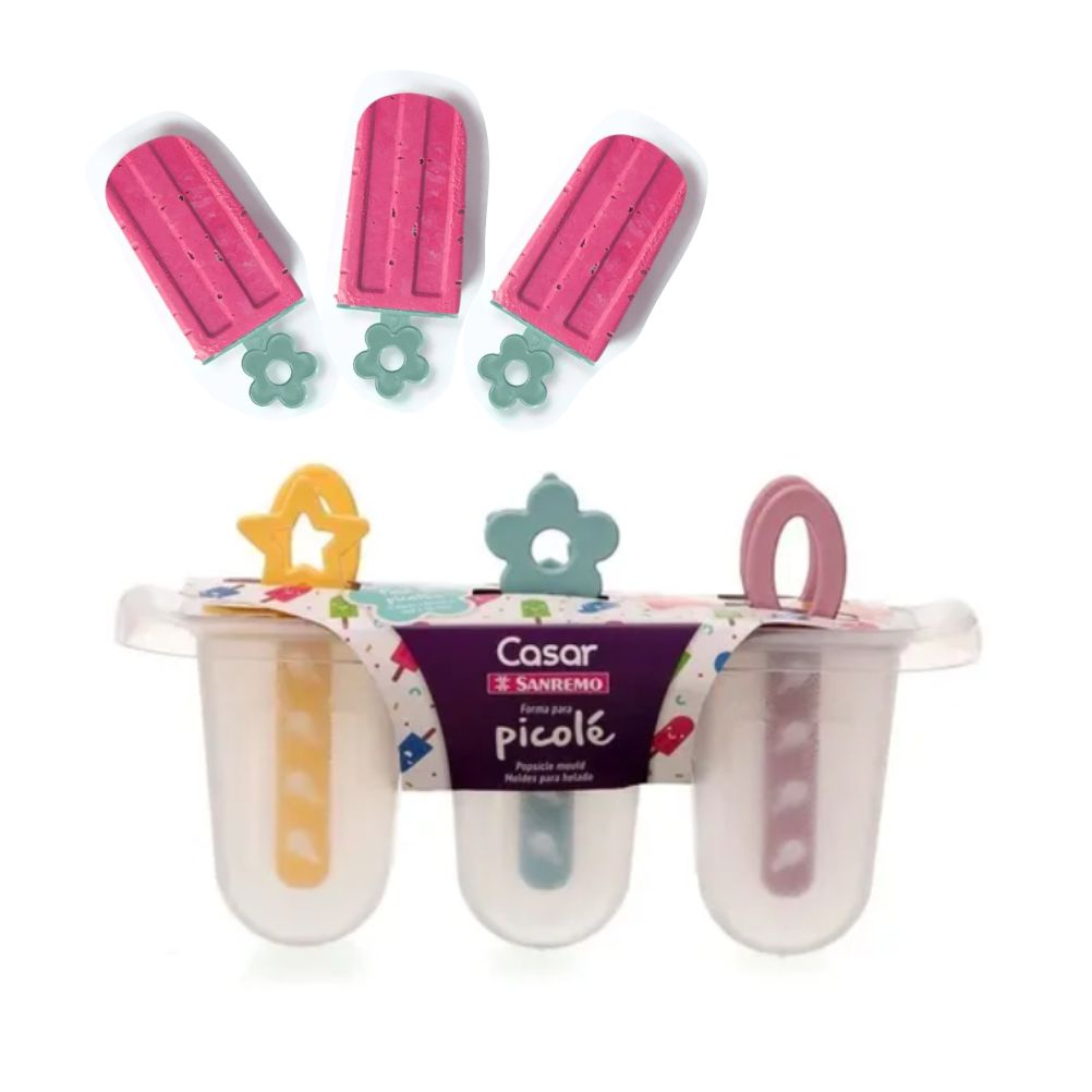Forma Picolé Plástico Sorvete Divertido Sanremo