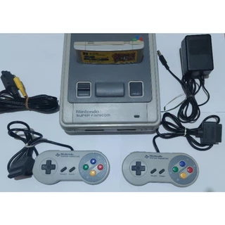 Super Famicom Console Original completo + Super Mario World