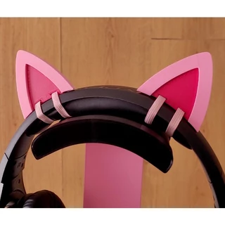 Par de orelhas de Gato para fone de ouvido
