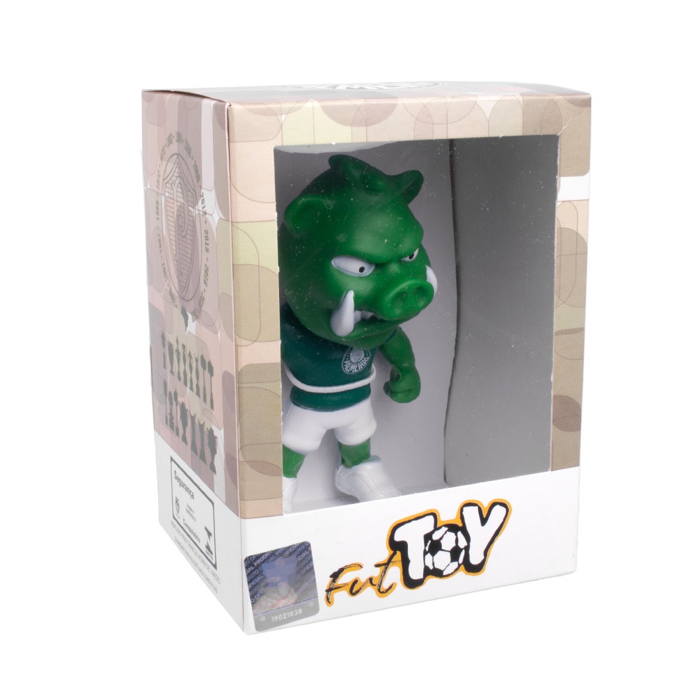 Boneco Mascote de Futebol Javali Palmeiras