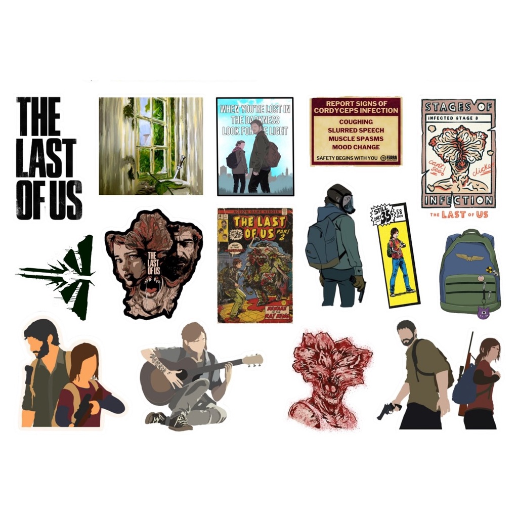 Placa Decorativa Quadrinho The Last Of Us 2 Ellie Vs Abby