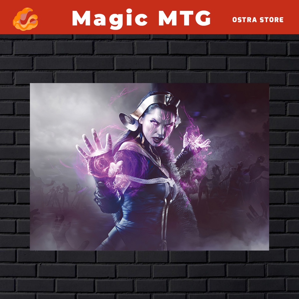Magic: The Gathering de 01 a 15 - Placa MDF & Quadro com Moldura