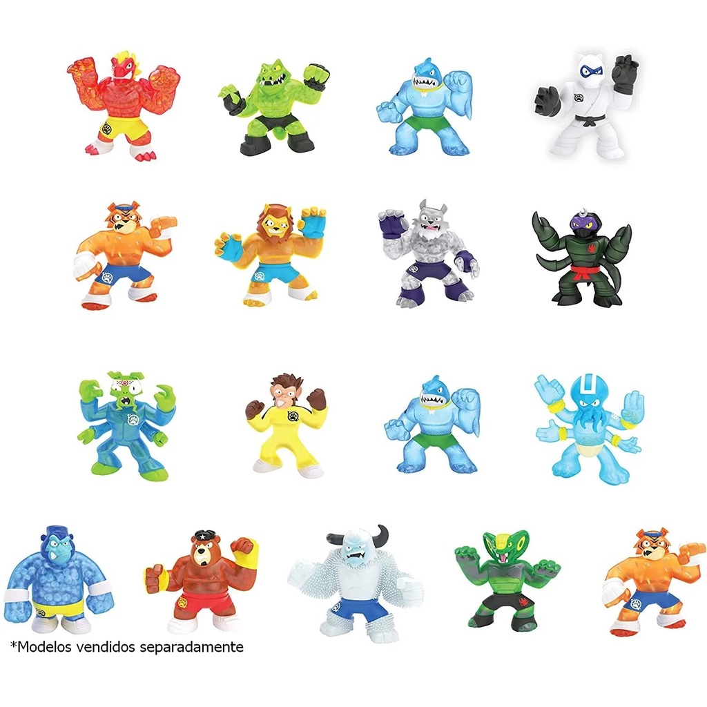 Boneco Elástico Heroes of Goo Jit Zu - 12 cm - Moose | Shopee Brasil