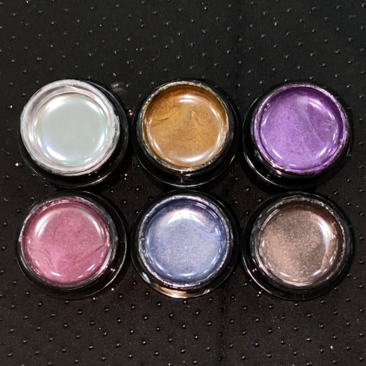 gel paint metalizado Cromado Holográfico/metallic gel paint | Shopee Brasil