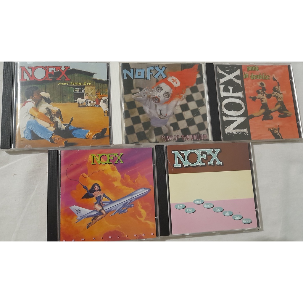 NOFX CD 24枚 CDs da banda NOFX | Shopee Brasil