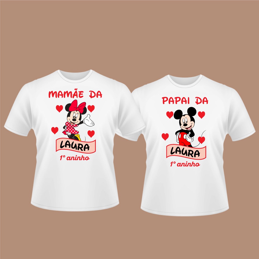 Camisetas discount personalizadas mickey