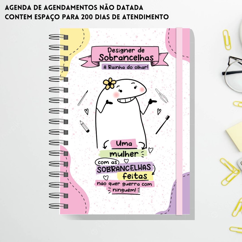 Agenda De Agendamentos Marcação De Horário Flork Designer De ...