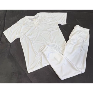Conjunto Dry Fit Liso Camisa + Calça Jogger Refletivel