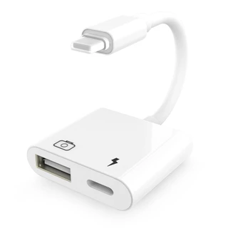iPhone Adaptador USB OTG Relâmpago Para ios 13 U Disko iPad 2 in 1 Pen Drive