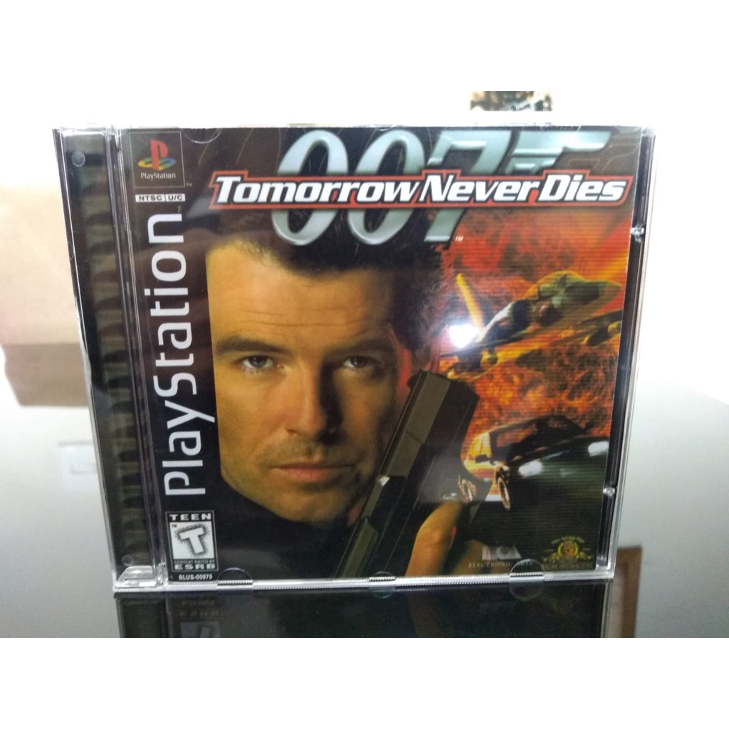 007 Tomorrow never Dies (Patch) PS1 - MIDIA PRETA