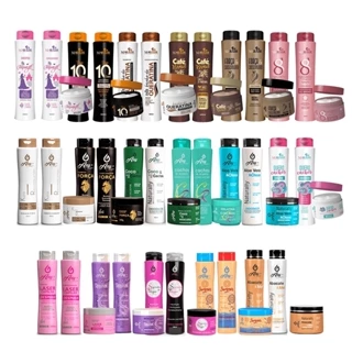 30 itens 10 kits Shampoo Cond Máscara Oferta!!!