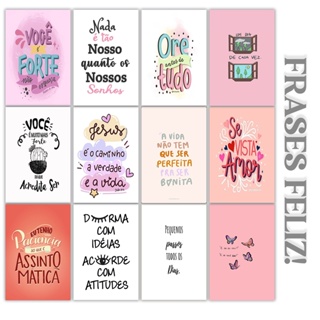 placas decorativas com frases em Promoção na Shopee Brasil 2023