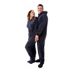 Pijama Longo FLEECE FLANELADO Grosso Plush Peluciado Macacão ADULTO FEMININO OU MASCULINO