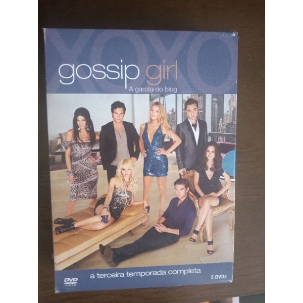 Box DVD Gossip Girl 3 temporada | Shopee Brasil