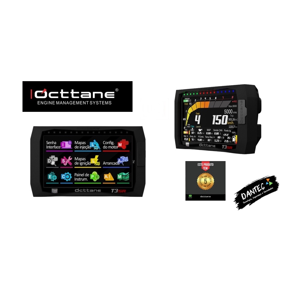 Injeção Programável Octtane T3SR - Sequencial até 8 cilindros, R1 ...