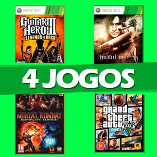 Pacote 4 a Sua Escolha Xbox 360